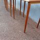 Table gigogne teck vintage