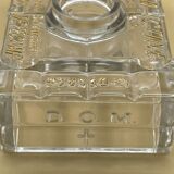 Advertising inkwell for the brand Baccarat crystal Benedictine liqueurs.