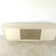 Vintage brass and lacquer sideboard, 1970s