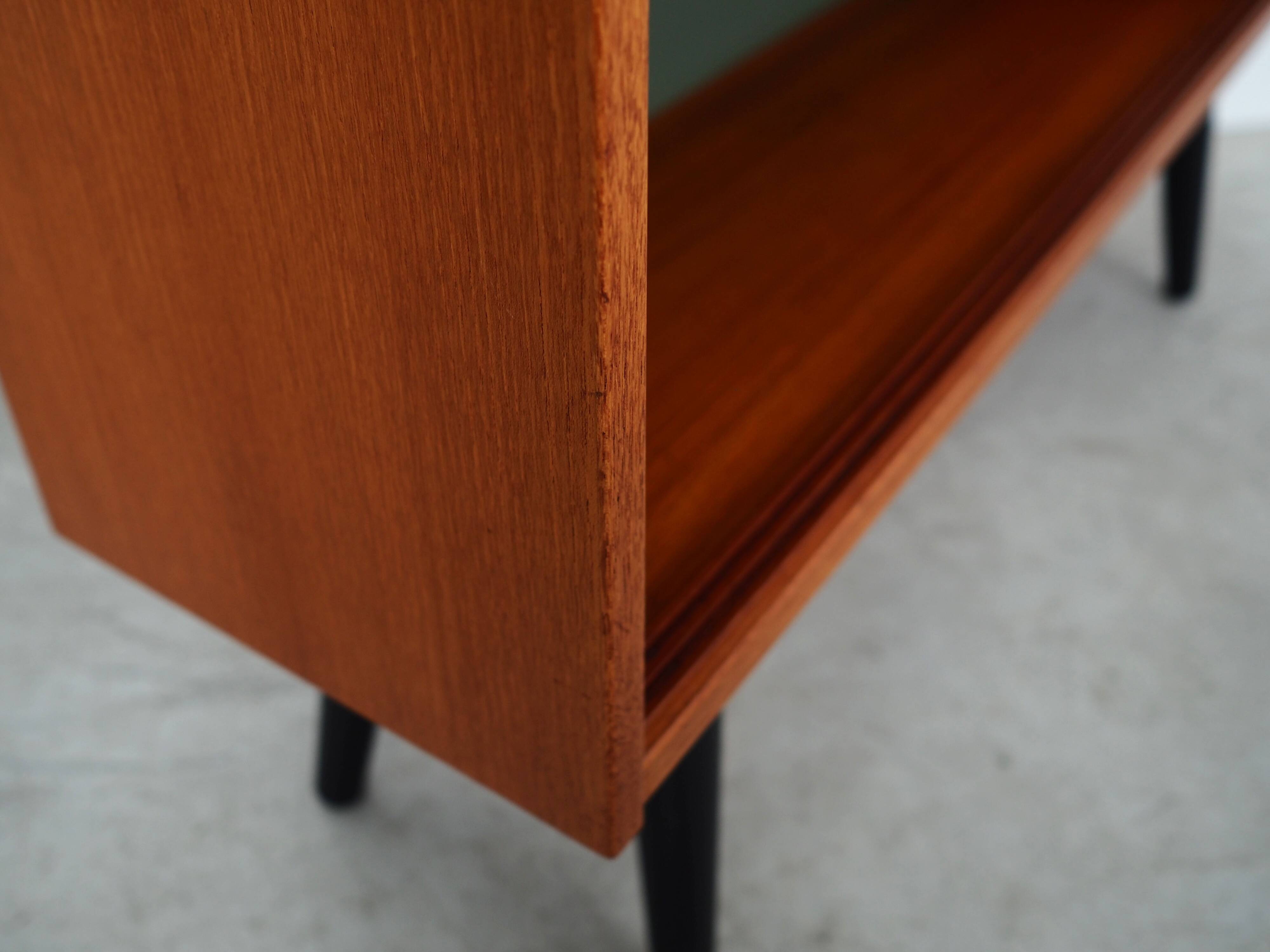 Teak bookcase, Danish design, 1970s, production: Denmark