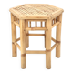 Bamboo side coffee table, 1970s