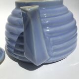 Parma art deco corrugated stoneware teapot 4/6 cups