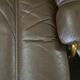 Vintage leather stressless reclining chair