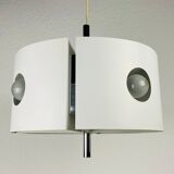 White suspension by Klaus Hempel for Kaiser Leuchten, 1970