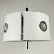 White suspension by Klaus Hempel for Kaiser Leuchten, 1970