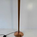 Italian Floor Lamp in Wood, Copper and Brass, Paolo Donatello, 1990s