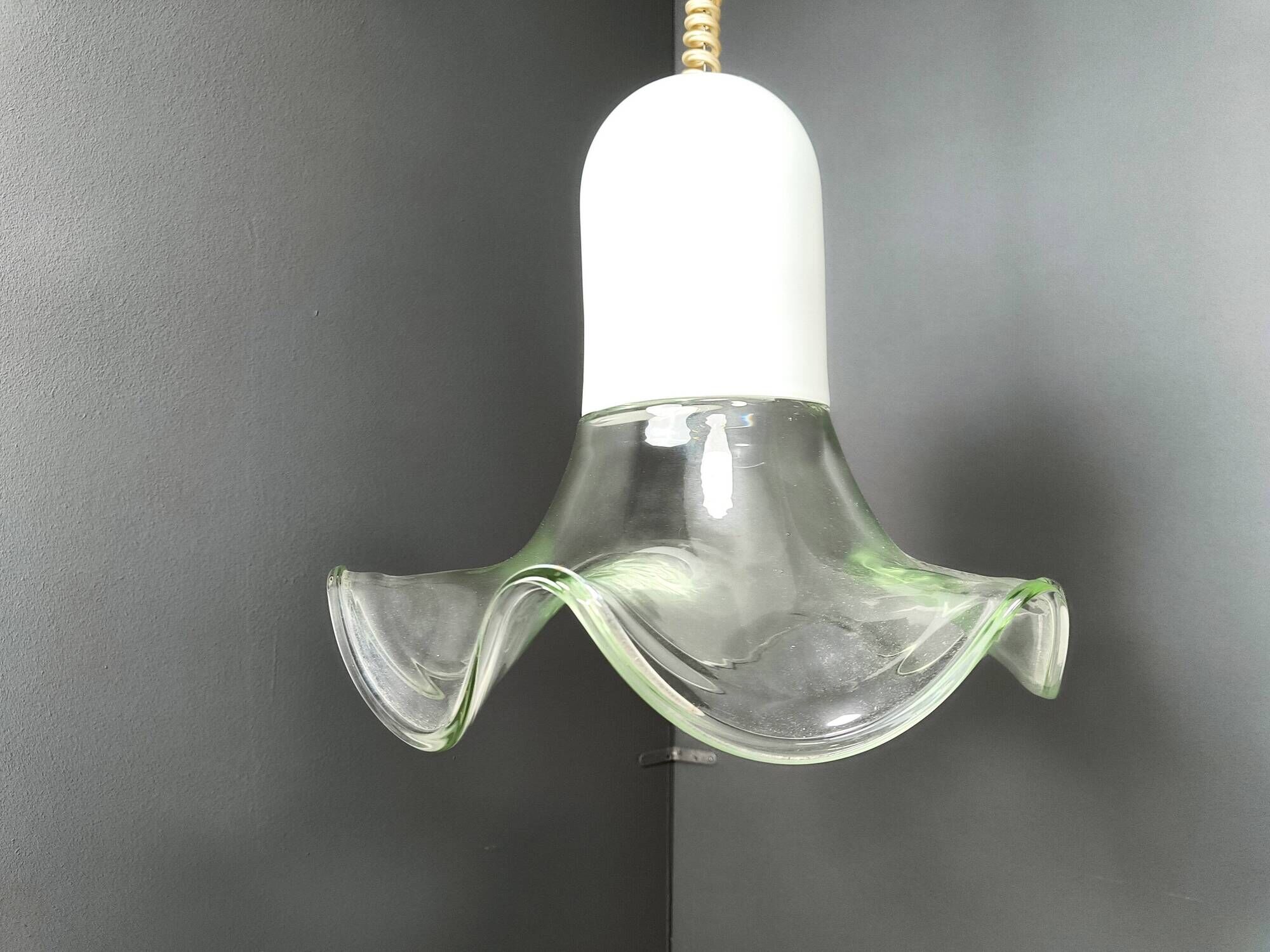 Murano pendant light by Roberto Pamio & Renato Toso, 1970s for Leucos