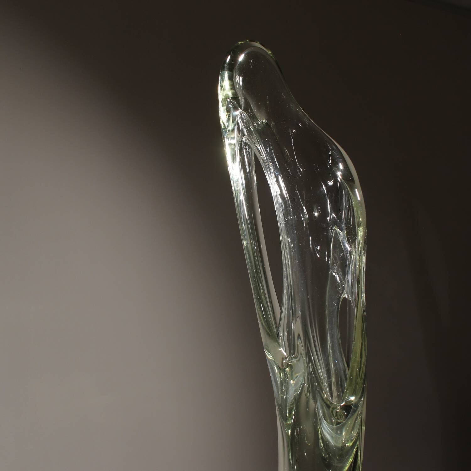 Monumental Glass Sculpture ‚Caviersecha‘ | Eastern Europe 1987