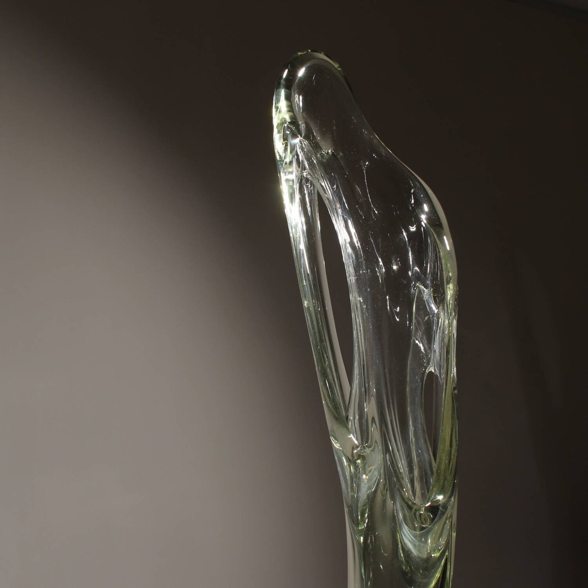 Monumental Glass Sculpture ‚Caviersecha‘ | Eastern Europe 1987