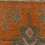 Pink Oriental Vintage Runner Rug, 86x309Cm