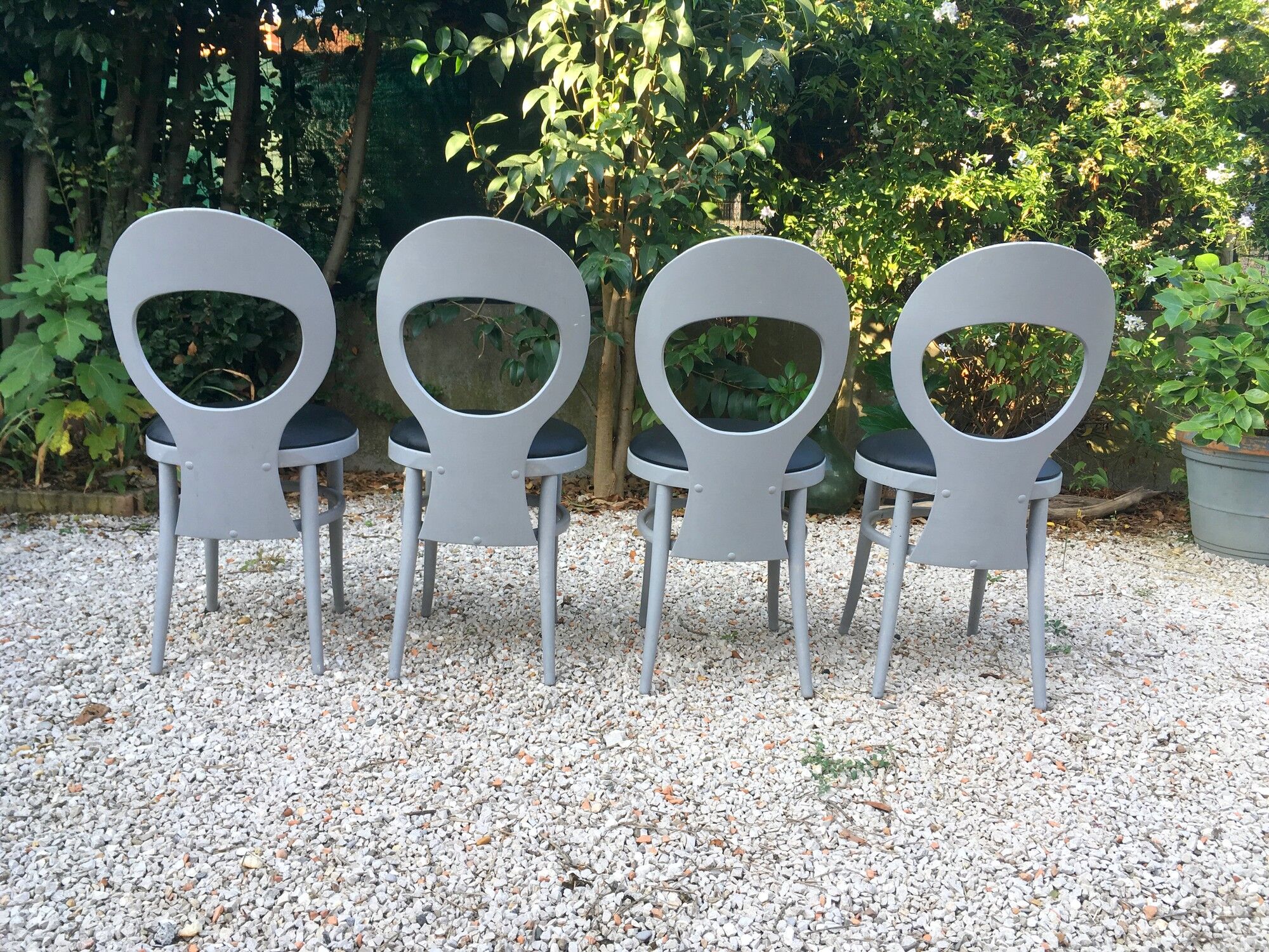4 Baumann Seagull vintage Bistro chairs