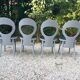 4 chaises Baumann Mouette bistrot vintage
