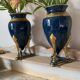 Pair of ceramic vases in Empire style