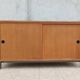 Enfilade vintage buffet d'école en chêne