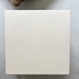 Prisunic coffee table in off-white fiberglass, 1970s design