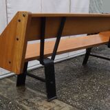 Scandinavian interior bench