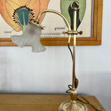1900 adjustable swan neck lamp