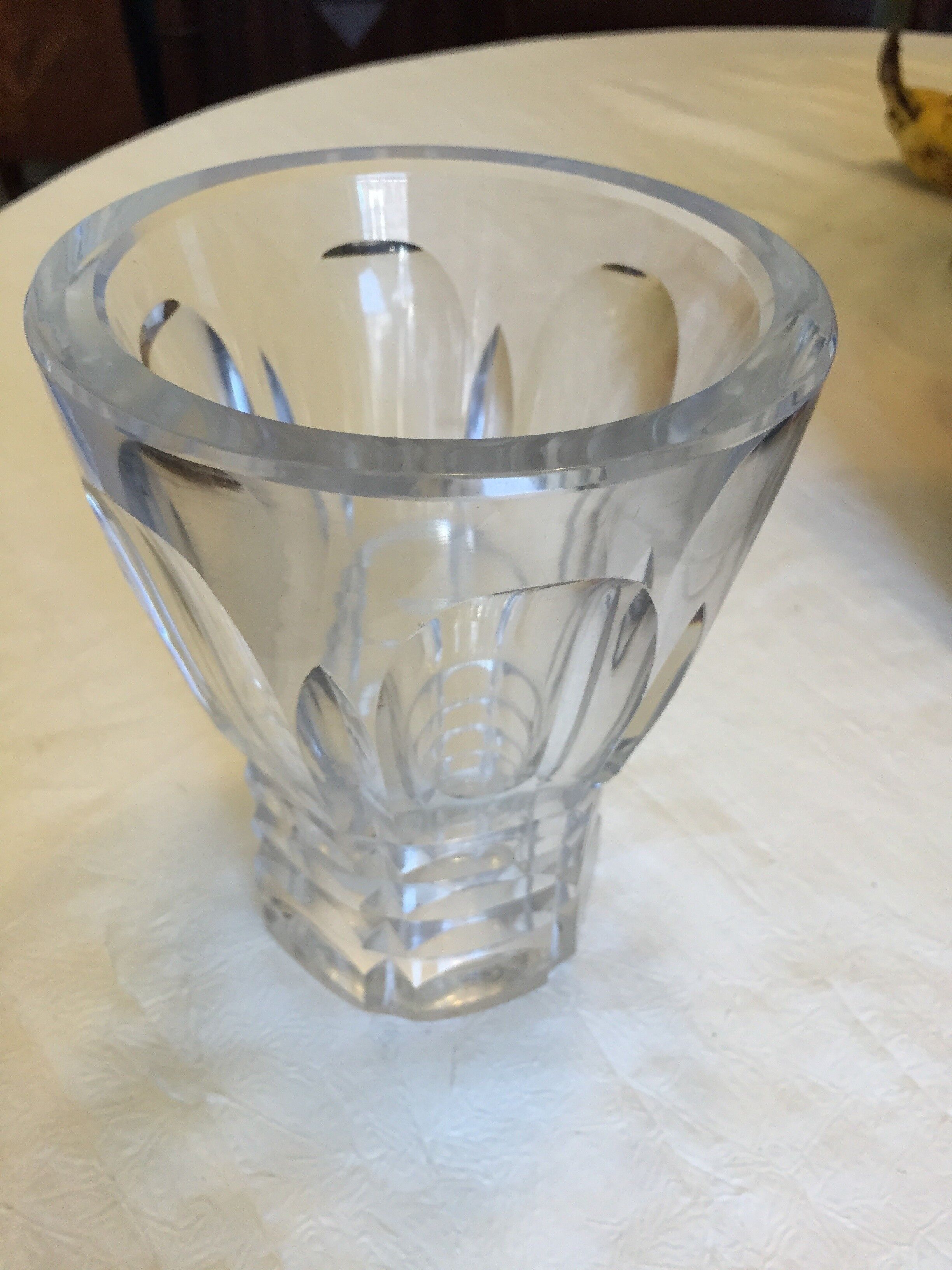 Saint Louis Crystal vase