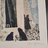 The Mediterranean House - Original signed-numbered lithograph - René Génis - EA