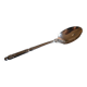 12 Silver-plated metal mocha spoons with Russian handle + box