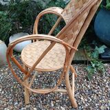 Fauteuil en châtaigner, 1960