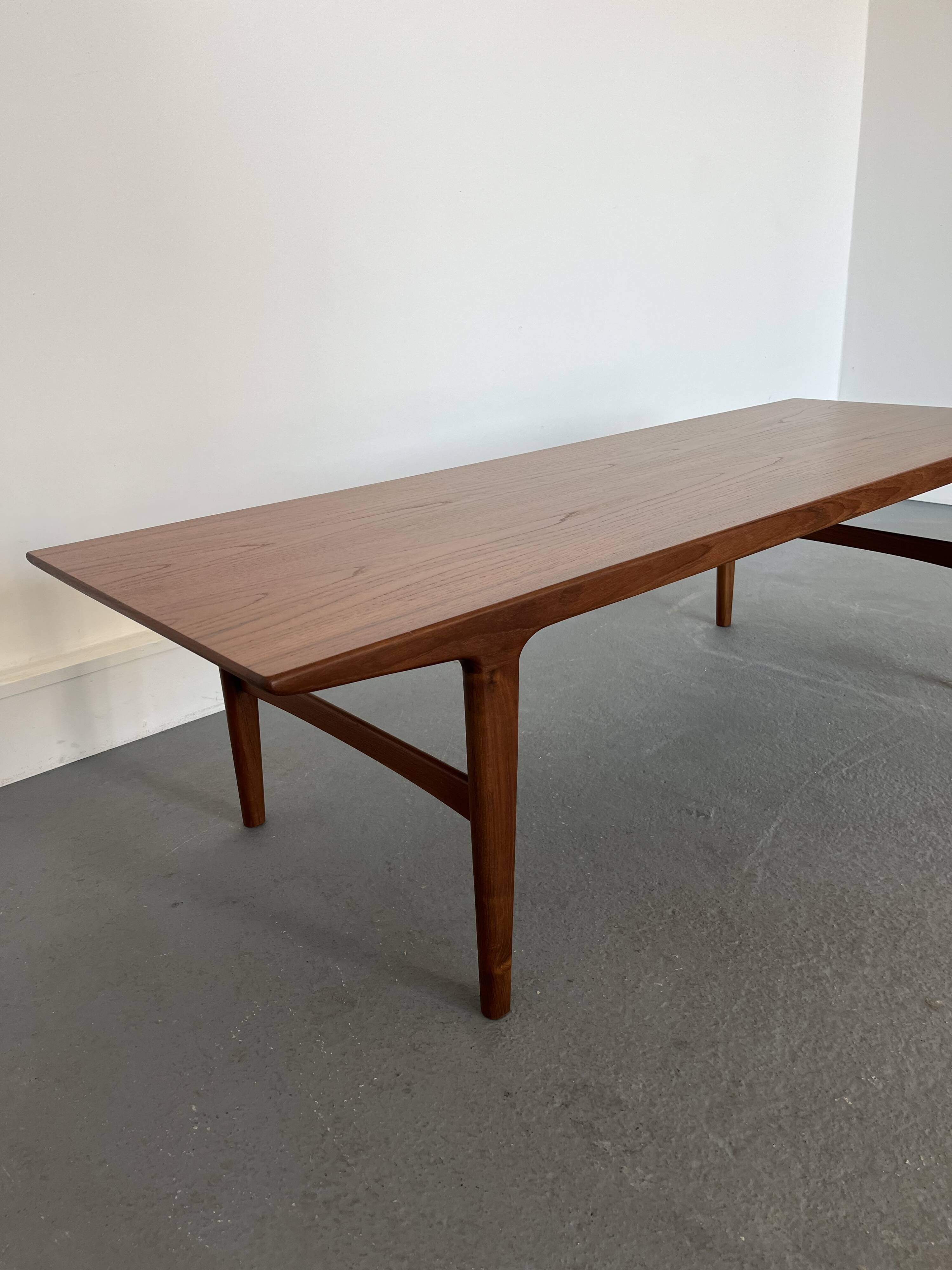 Scandinavian teak table by Niels Otto Møller, 1960s