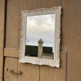 Miroir bois sculpté