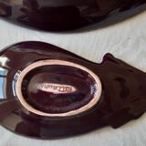 Service signed Vallauris, flat - 4 raviers, good condition