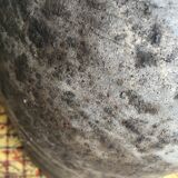 Old pottery lamp foot