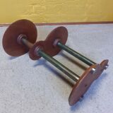 Shelf - old plant door, oak and metal