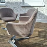 Jacques Adnet "Air France" armchair