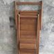 Vintage teak children's chaise longue