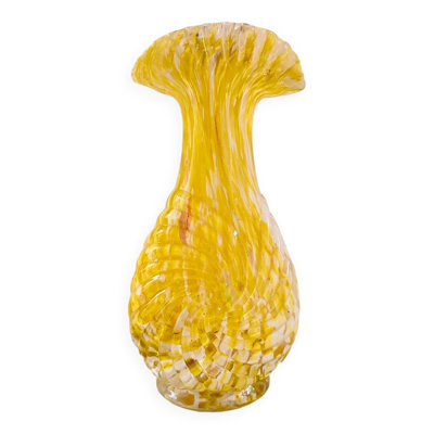 Vase soliflore Legras  « porte-bouquets soleil »