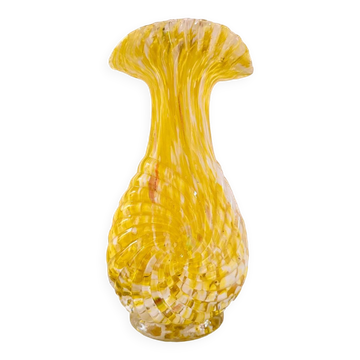 Vase soliflore Legras  « porte-bouquets soleil »