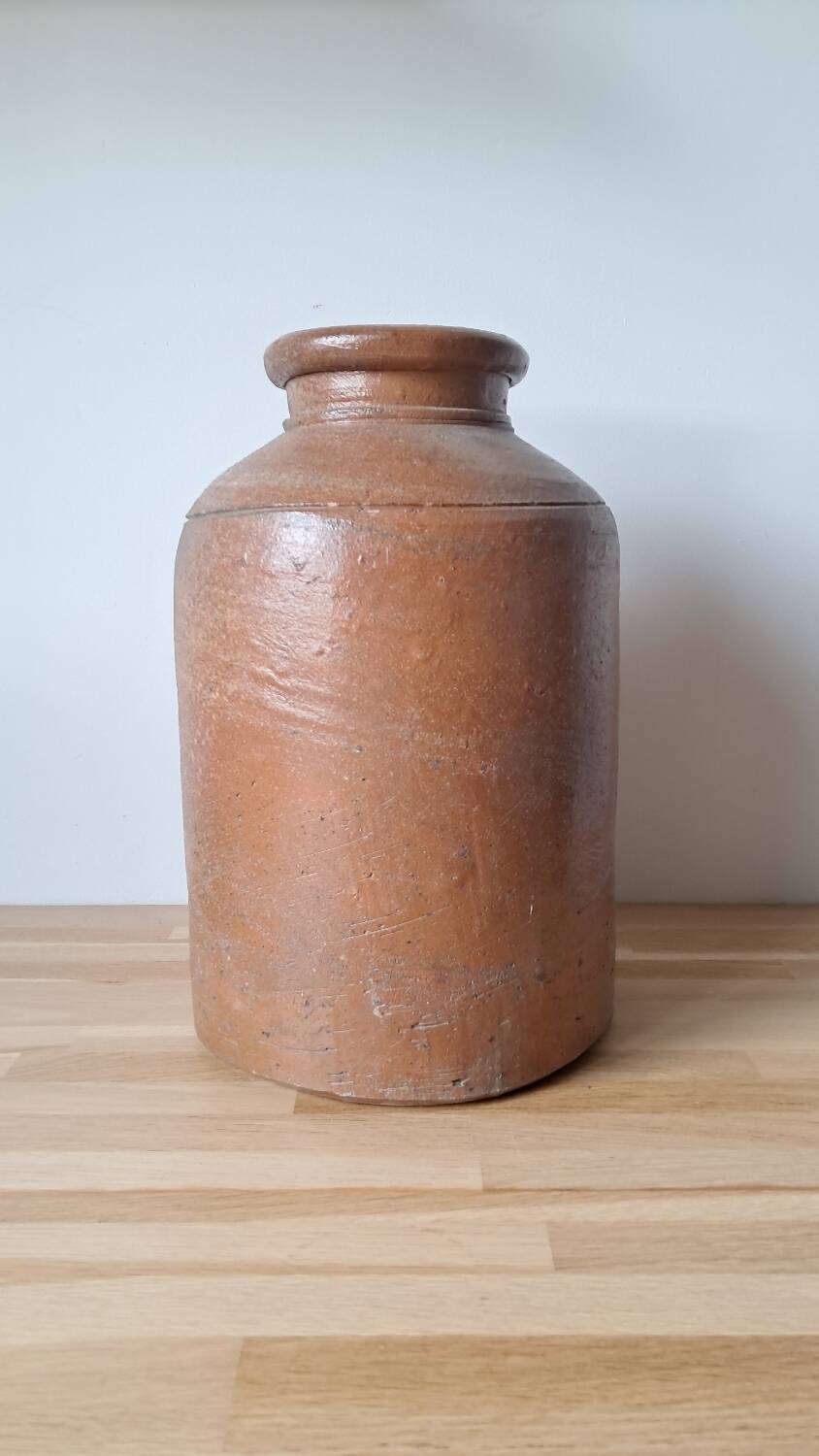 Stoneware jar