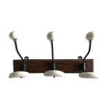 Coatrack wood and porcelain