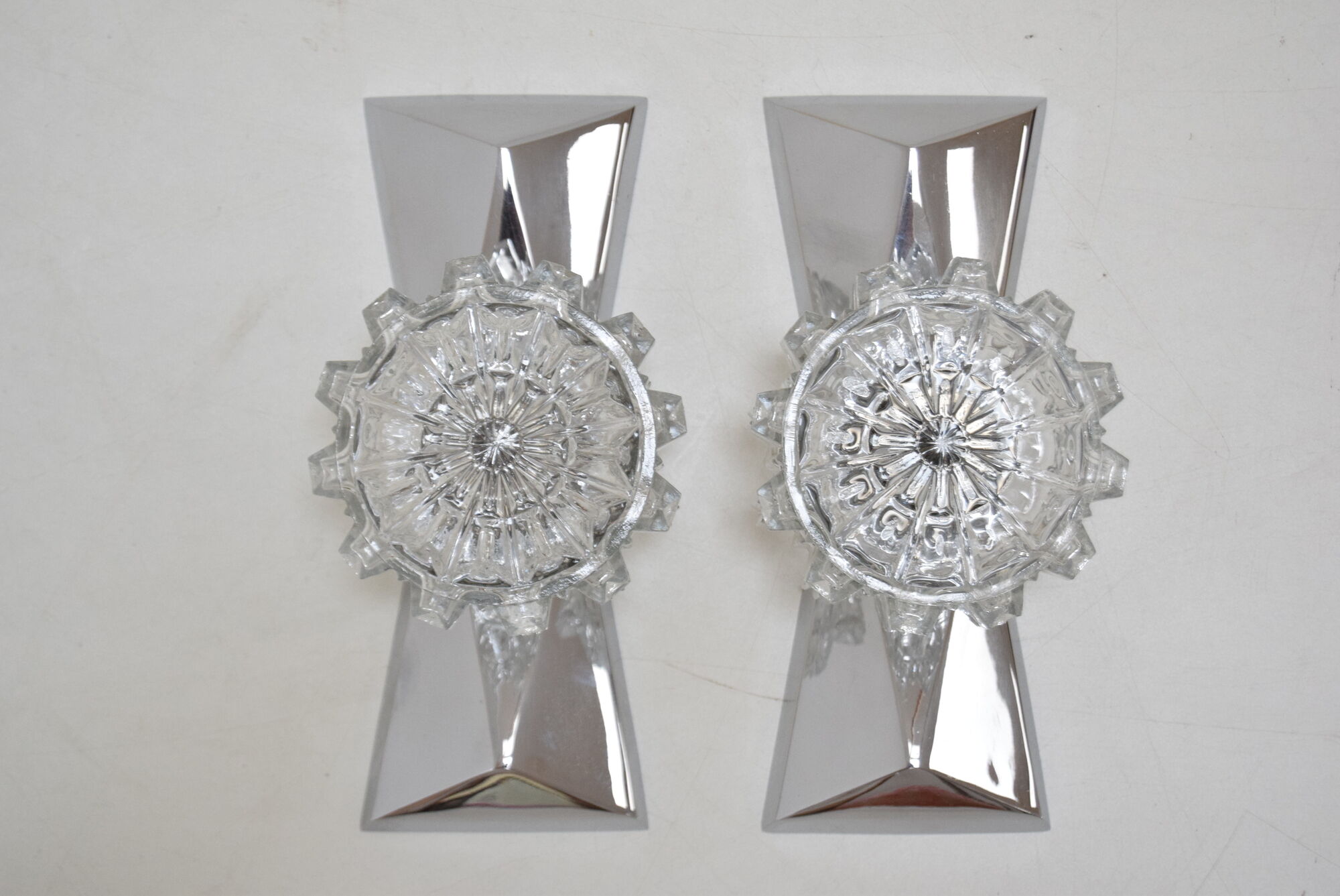 Pair of mid-century Wall Lamps,by  Hemi,Sweden,1960