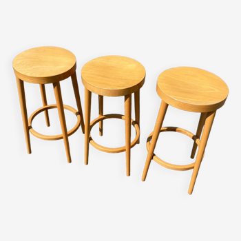 3 Baumann high stools