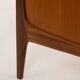 Danish mid century modern teak bed by Sidelmann Jakobsen, 1960s