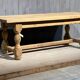 Faded Oak Farmhouse Table