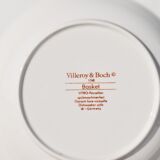 6 hollow plates Villeroy & Boch basket model