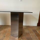 Vintage glass table