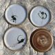 Madeleine Brault pottery service La Colombe 1960s