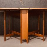 Mid-century teak folding table