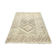 Tapis marocain beige et marron, années 70 - 186x266cm
