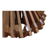 Vintage wooden pendant light