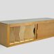 Vintage Mid-century hanging cabinet with sliding doors, 1960s