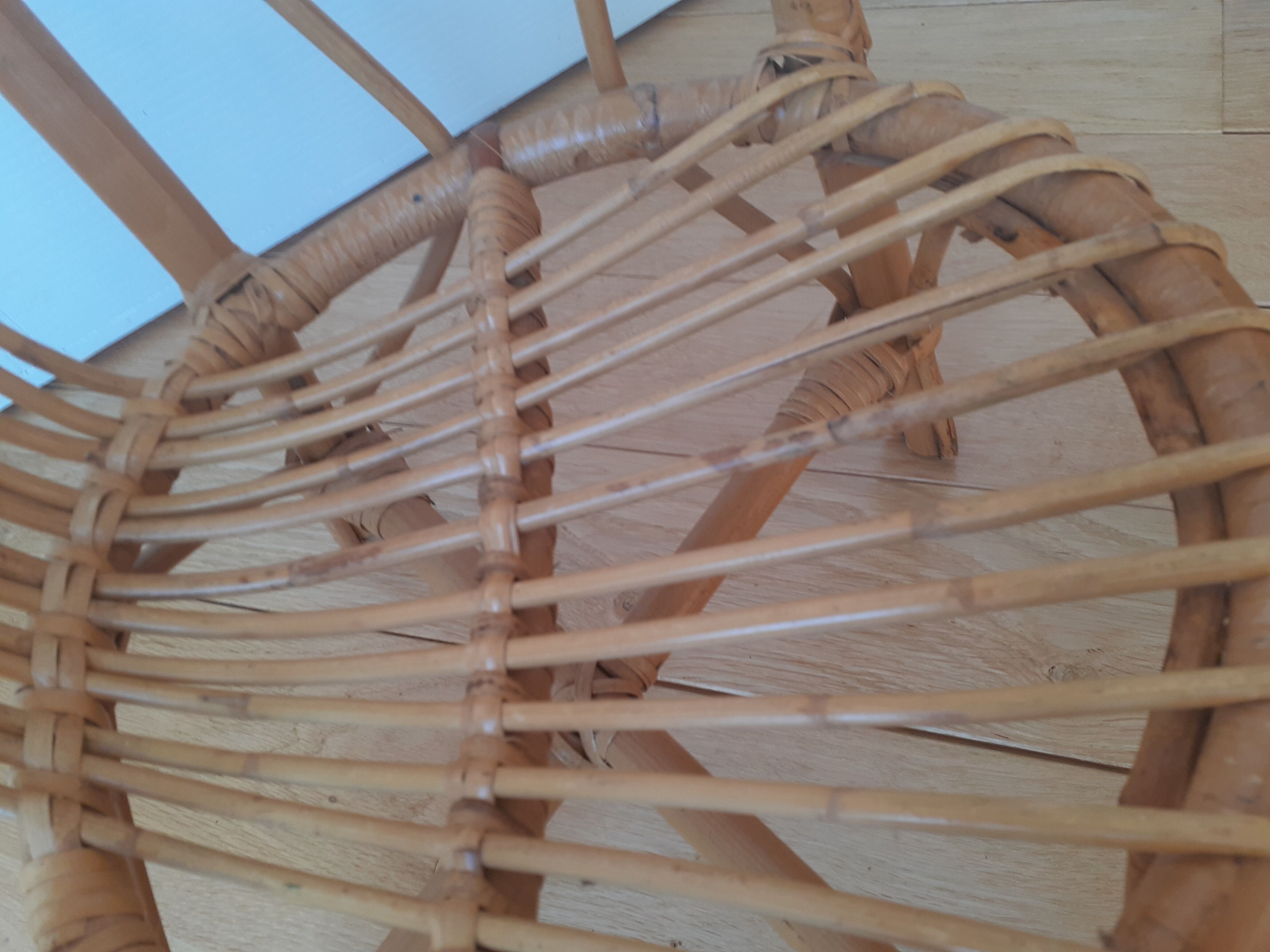 Rattan children's chair