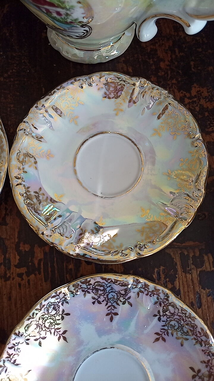 German porcelain coffee/tea service - 6 people
