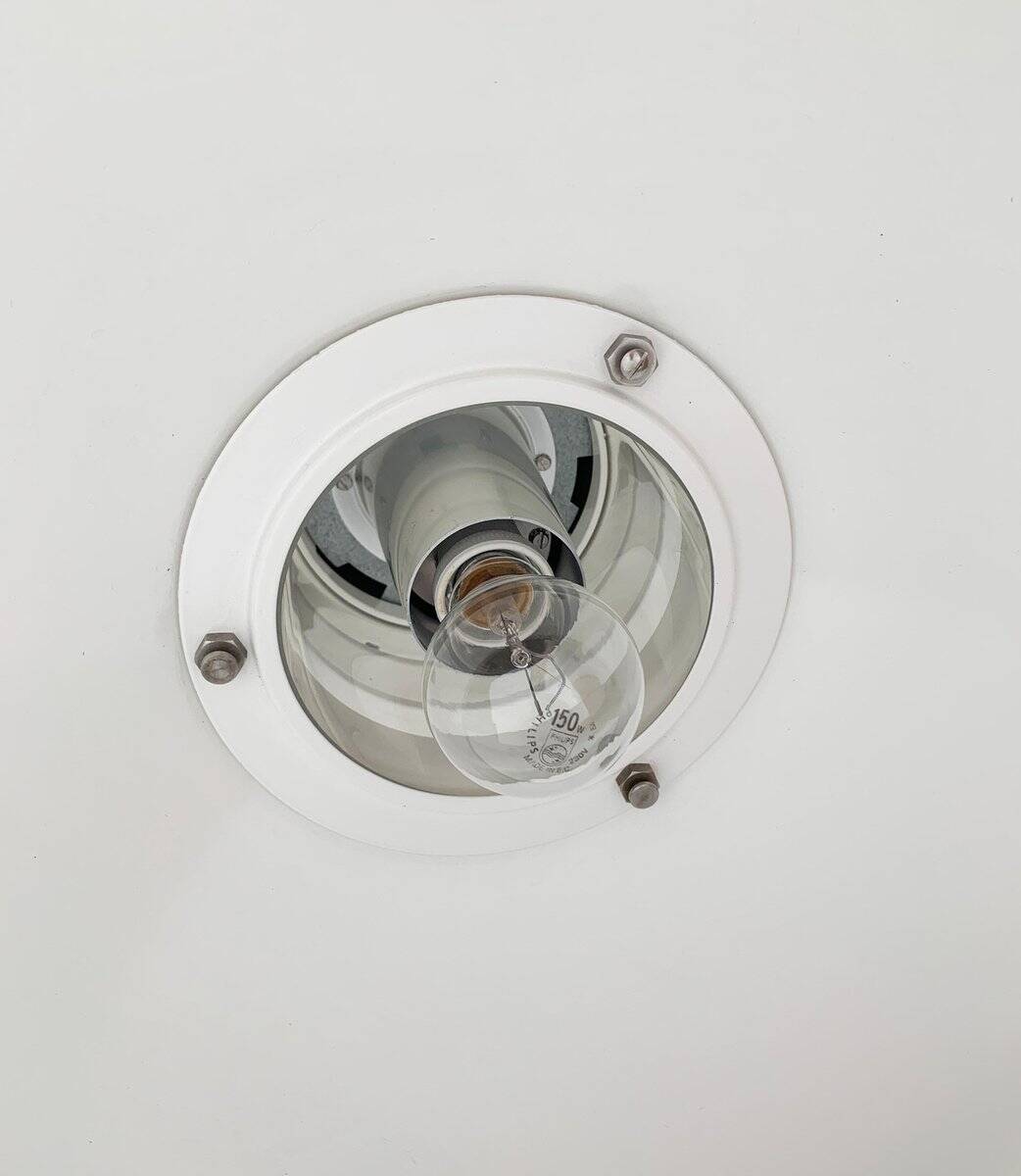 Maxi Nyhavn suspension Danish mid-century by Alfred Homann and Ole v. Kjær for Louis Poulsen